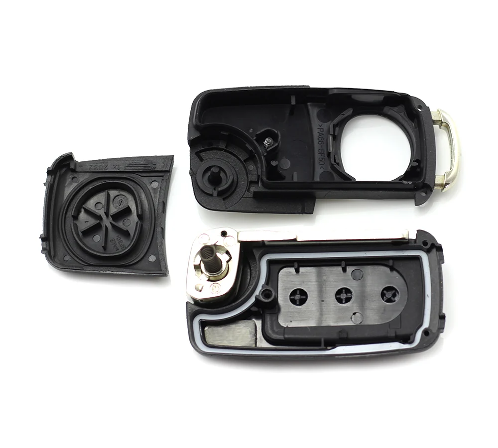 Carcasa cheie tip briceag pentru Audi A8, cu 3 butoane, fara buton de panica, Carguard