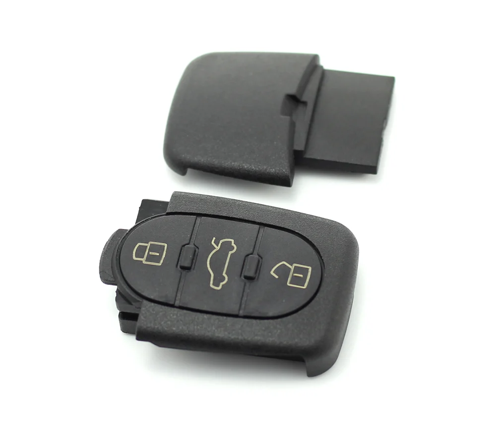 Carcasa cheie cu 3 butoane, baterie 2032 pentru Audi Carguard