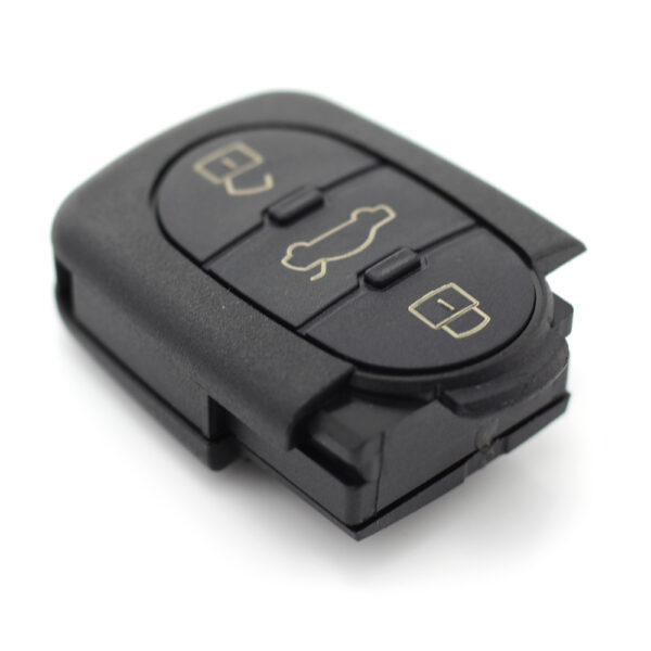 Carcasa cheie cu 3 butoane, baterie 2032 pentru Audi Carguard - imagine 6