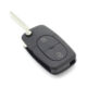 Carcasa cheie tip briceag cu 2+1 butoane si buton panica, baterie CR2032 pentru Audi Carguard - imagine 7