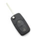 Carcasa cheie tip briceag cu 2+1 butoane si buton panica, baterie CR2032 pentru Audi Carguard - imagine 2