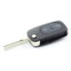 Carcasa cheie tip briceag cu 2+1 butoane si buton panica, baterie 1616 pentru Audi Carguard - imagine 6