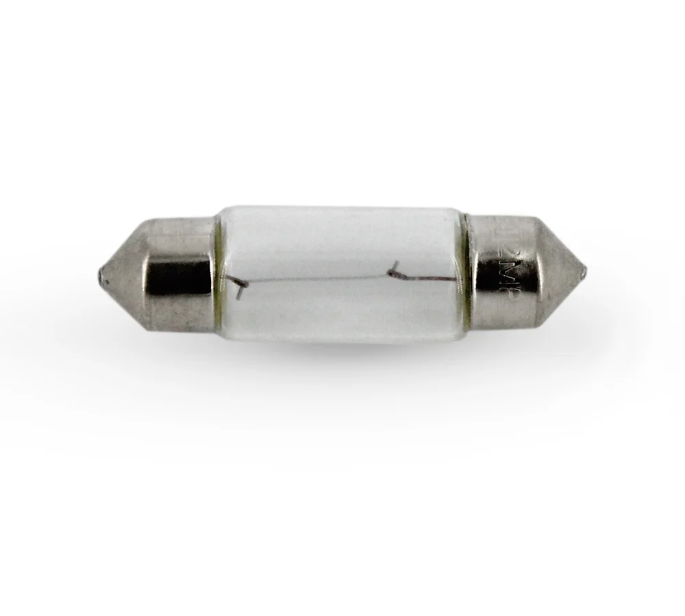 Bec auto C5W 11x35mm 12V 5W Carguard, set 10 bucati