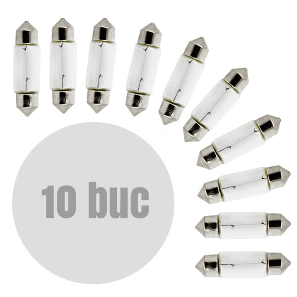 carguard-bec-auto-c5w-11x35mm-12v-5w-set-de-10.jpg Bec auto C5W 11x35mm 12V 5W Carguard, set 10 bucati - imagine 1