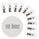 Bec auto P21/5W BAY15d 12V 21/5W Carguard, set 10 bucati