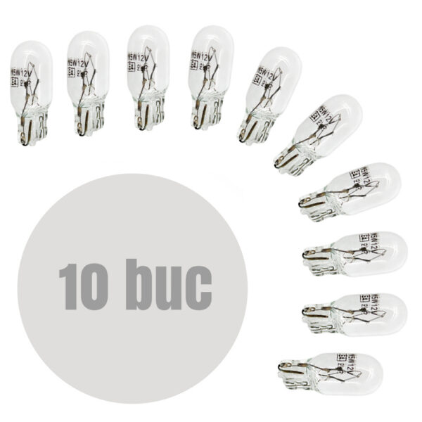 carguard-bec-de-pozitie-t10-12v-5w-w5w-set-de-10.jpg Bec auto W5W T10 12V 5W, set 10 buc, Carguard - imagine 1