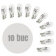 Bec auto W5W T10 12V 5W, set 10 buc, Carguard