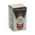 Bec halogen H7 12V 55W, +30% intensitate, Carguard