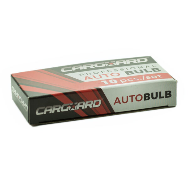 Bec pentru bord T5 12V 2W Carguard, set 10 bucati, rosu - imagine 4