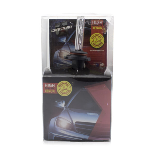 Bec Xenon 9006 12V 35W Carguard, 6000K alb rece, 3500 lm - imagine 2