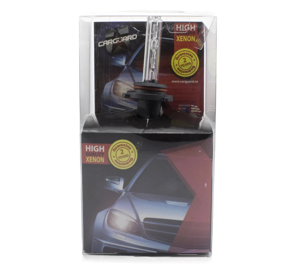 Bec Xenon 9006 12V 35W Carguard, 6000K alb rece, 3500 lm