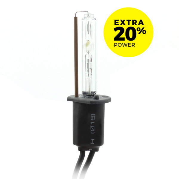 Bec Xenon H1 12V 35W Carguard, 5000K +20% Extra Power, 3500 lm - imagine 1