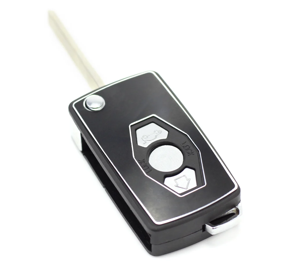 Carcasa cheie tip briceag pentru BMW, cu 3 butoane, Carguard 2 Carcasa cheie tip briceag pentru BMW, cu 3 butoane, Carguard
