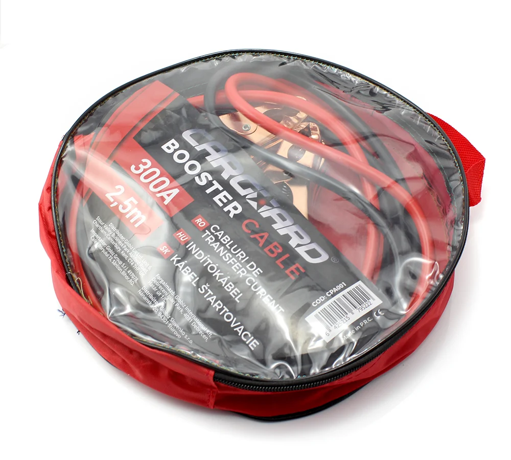 Cablu de curent auto, CARGUARD, 300 A, lungime 2,5 m
