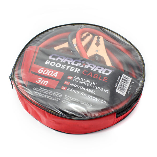 Cablu de curent auto, CARGUARD, 600 A, lungime 3 m - imagine 4