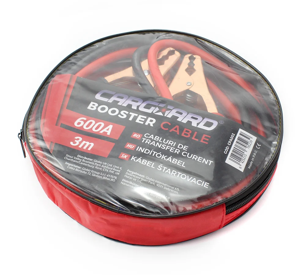 Cablu de curent auto, CARGUARD, 600 A, lungime 3 m