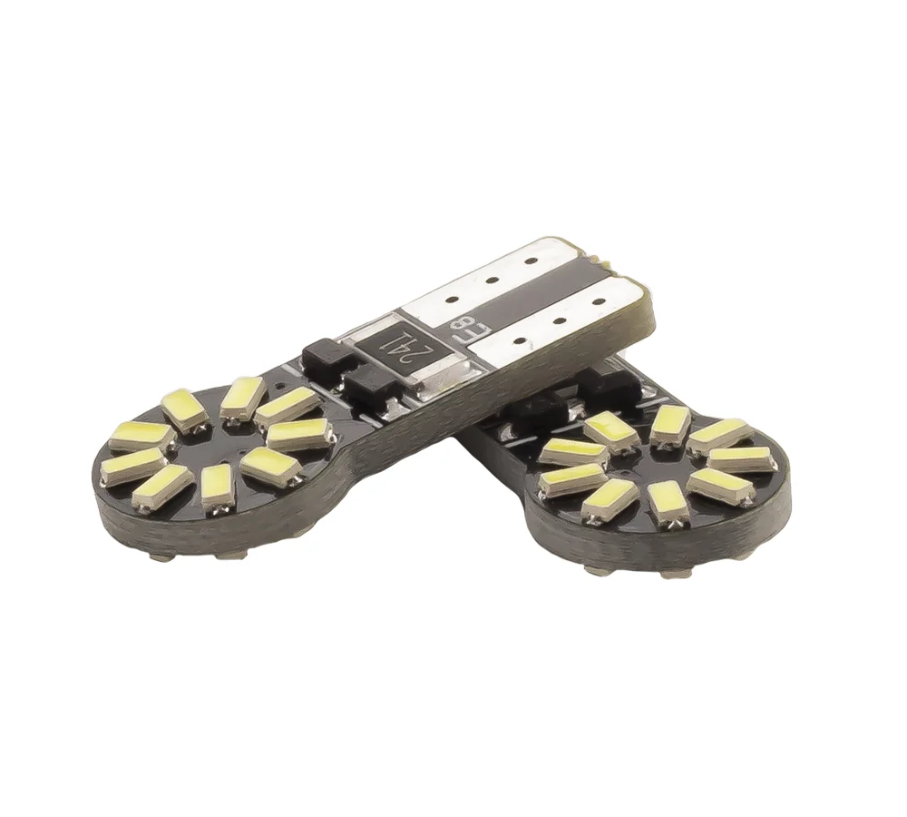 LED pentru interior/portbagaj Carguard CAN126, 180 lumeni, T10 (W5W), 12V, set 2 buc
