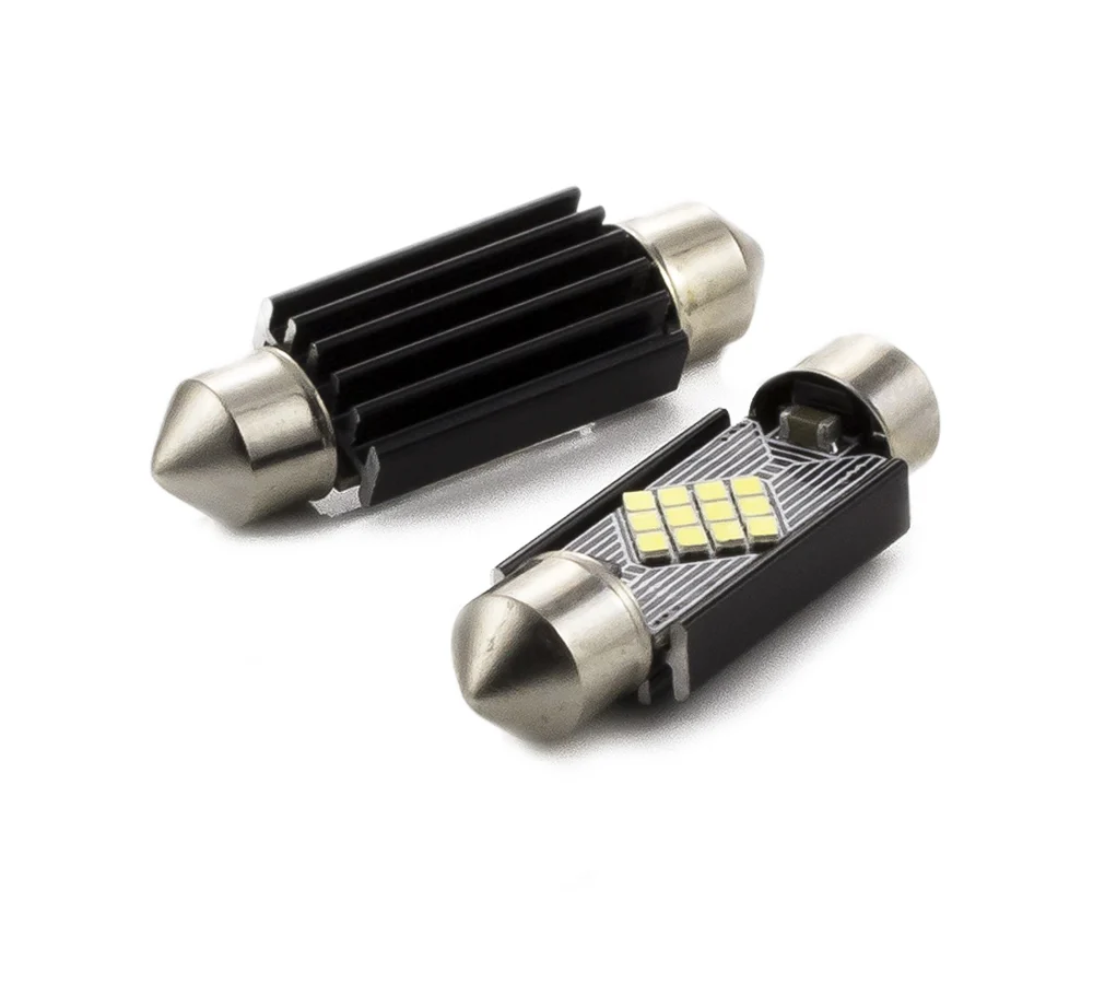 LED pentru interior/portbagaj Carguard CAN133, 240 lumeni, SOFIT 39 mm, 12V, set 2 buc
