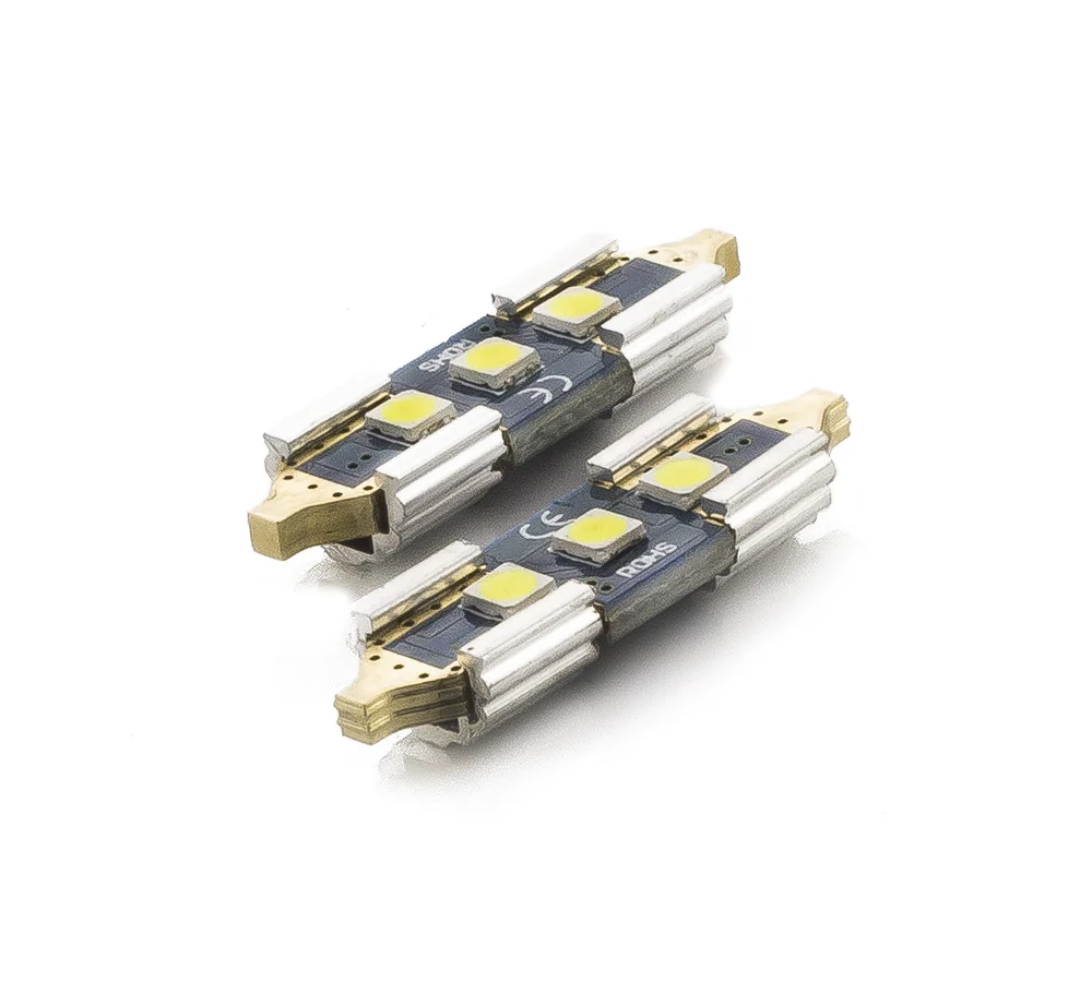 LED pentru interior/portbagaj Carguard CAN135, 350 lumeni, SOFIT 31 mm, 12V, set 2 buc
