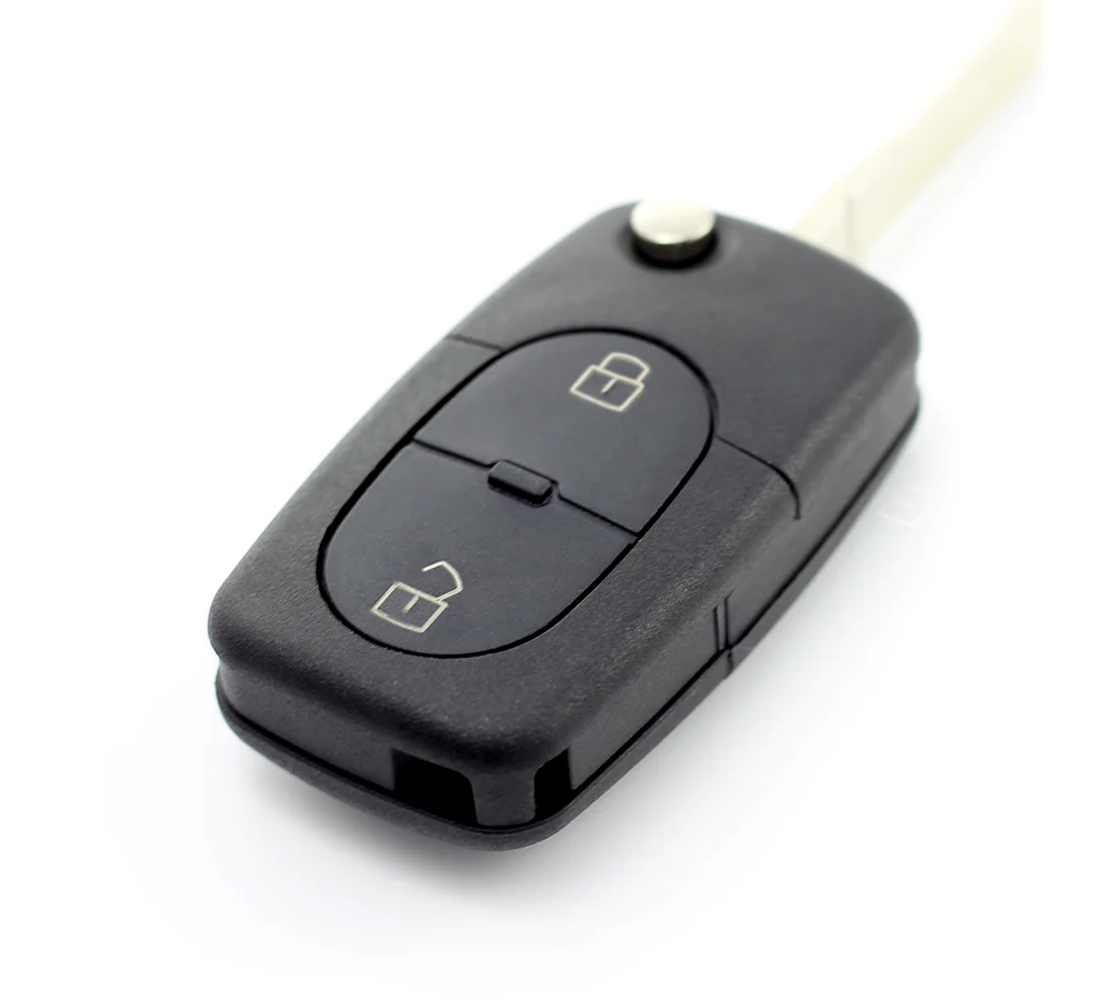Carcasa cheie tip briceag pentru Audi, cu 2 butoane, Carguard