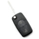 Carcasa cheie tip briceag cu 2 butoane, baterie 1616 pentru Audi Carguard