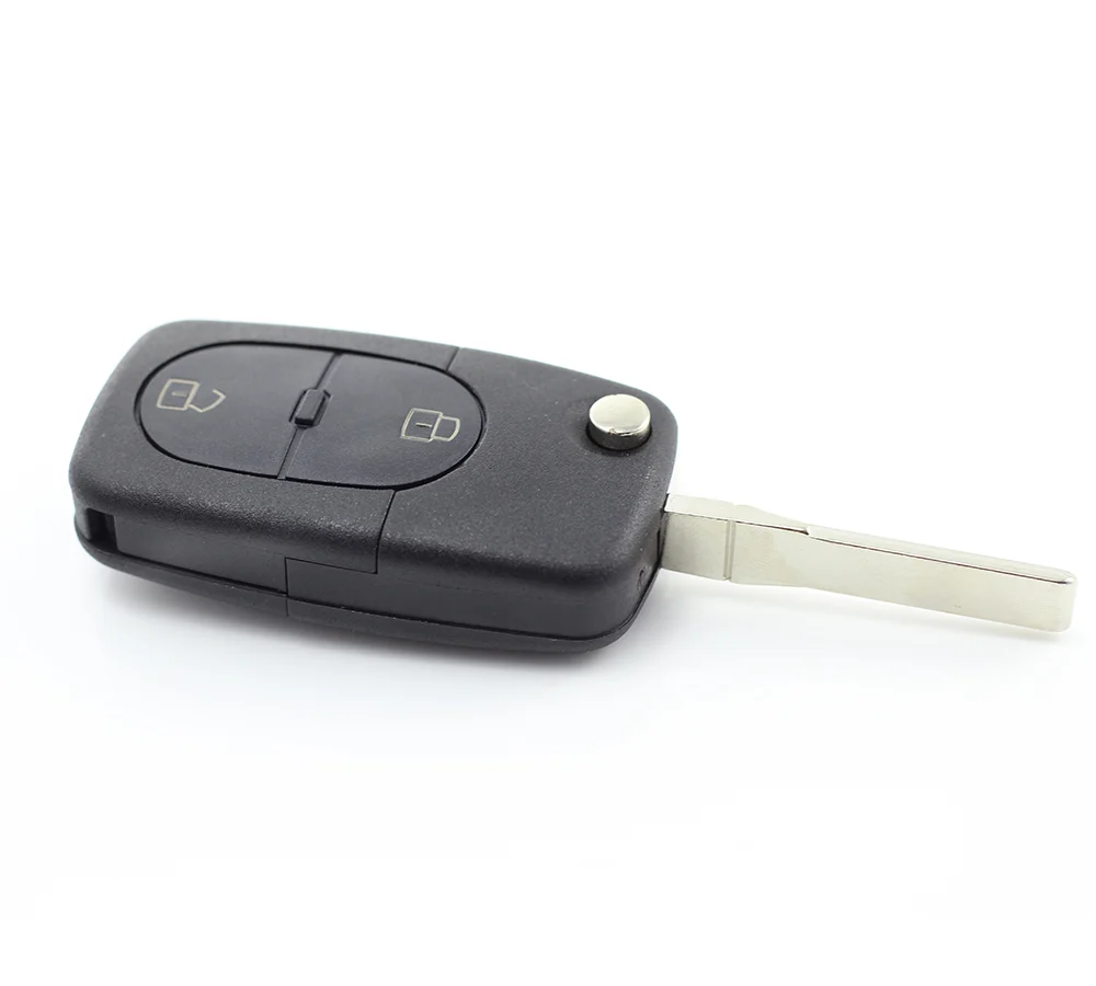 Carcasa cheie tip briceag cu 2 butoane, baterie 1616 pentru Audi Carguard 2 Carcasa cheie tip briceag cu 2 butoane, baterie 1616 pentru Audi Carguard