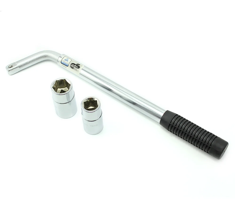 Cheie de roata telescopica Carguard, 17/19 mm, 21/23 mm, 350-530 mm