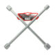 Cheie de roata in cruce Carguard, 17/19 mm, 21/23 mm - imagine 2