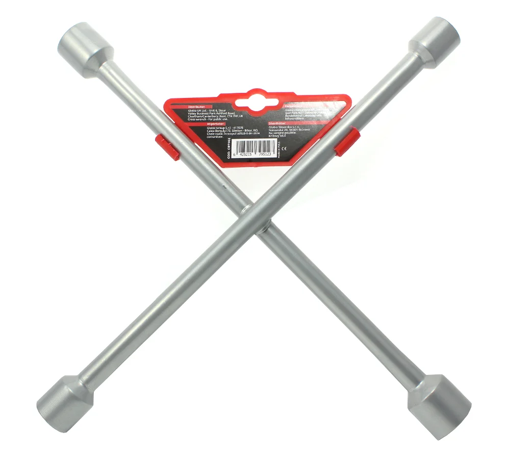 Cheie de roata in cruce Carguard, 17/19 mm, 21/23 mm