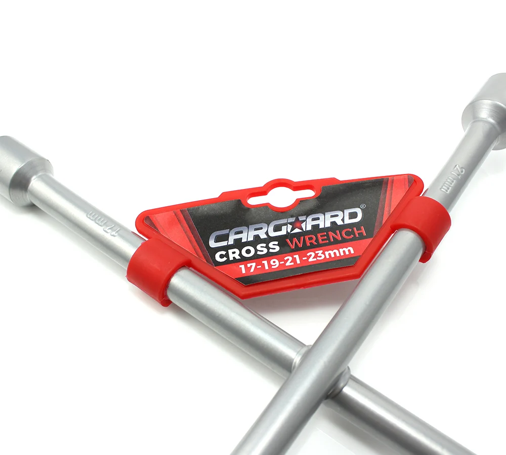 Cheie de roata in cruce Carguard, 17/19 mm, 21/23 mm
