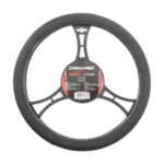 Husa volan auto Carguard, perle, 38 cm, negru