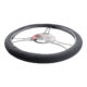 Husa volan auto Carguard, perle, 38 cm, negru - imagine 4