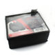 Huse universale scaune auto Carguard, model fluturasi, poliester, negru - imagine 6