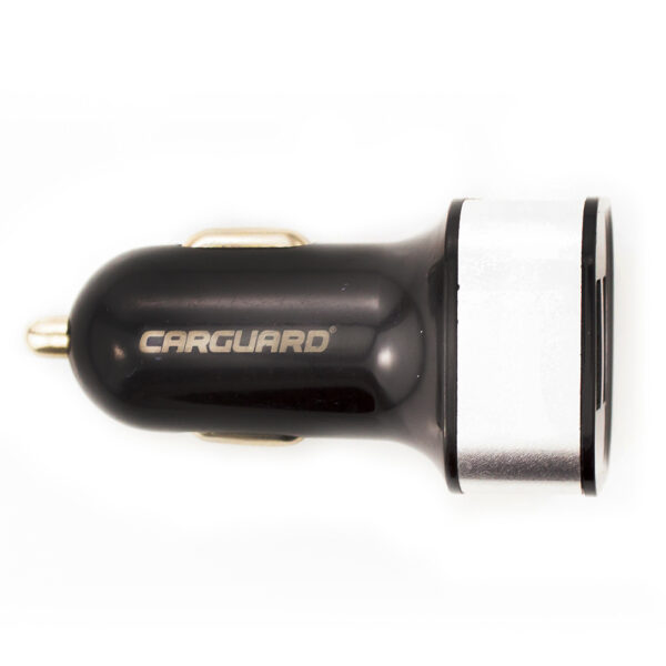 Incarcator auto USB Carguard, 2100mA, negru/gri - imagine 3