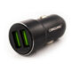 Incarcator auto USB Carguard, 2400mA, carcasa metalica - imagine 3