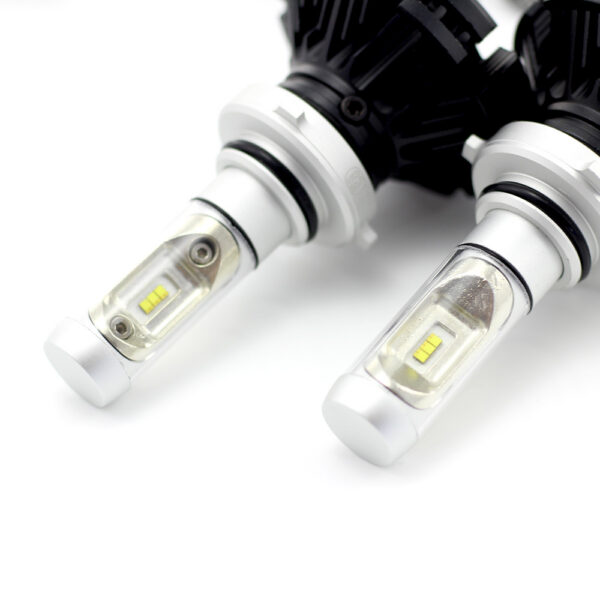 LED auto Carguard 9006-HB4, 12-24V, 4000 lumeni, Super White, 3 ani garantie - imagine 3