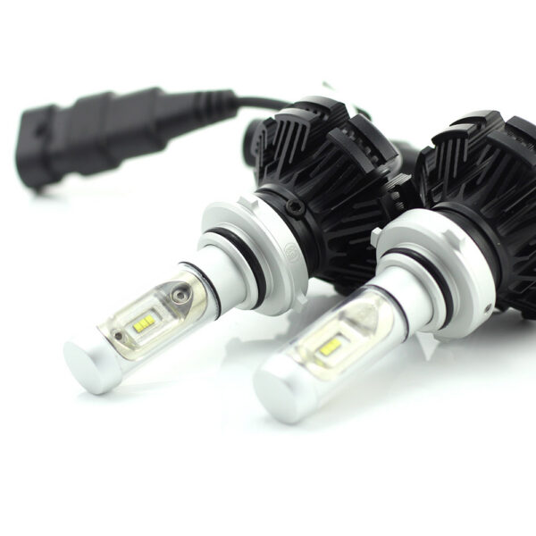 LED auto Carguard 9006-HB4, 12-24V, 4000 lumeni, Super White, 3 ani garantie - imagine 4