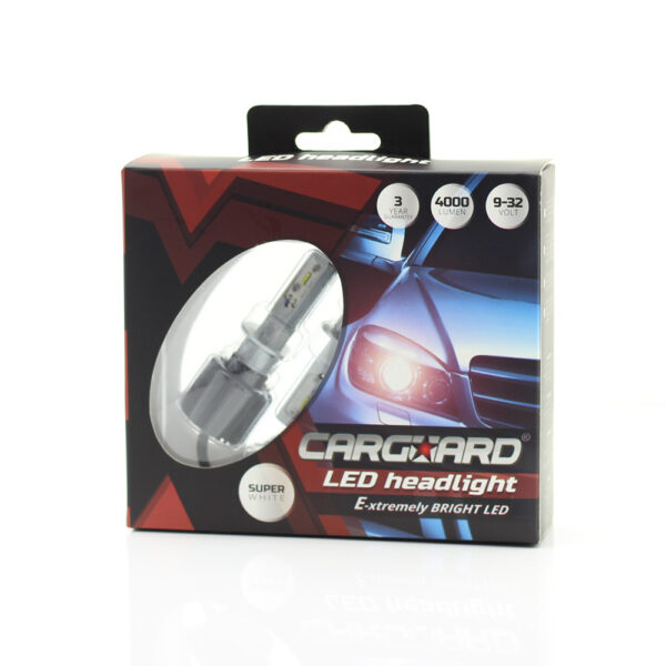LED auto Carguard H3, faruri auto, 4000 lumeni, 12-24V, 3 ani garantie - imagine 9