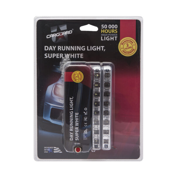 Lumini de zi auto Carguard, LED SMD, 8W, 900 lm, 12V, stabilizare magnetica - imagine 2