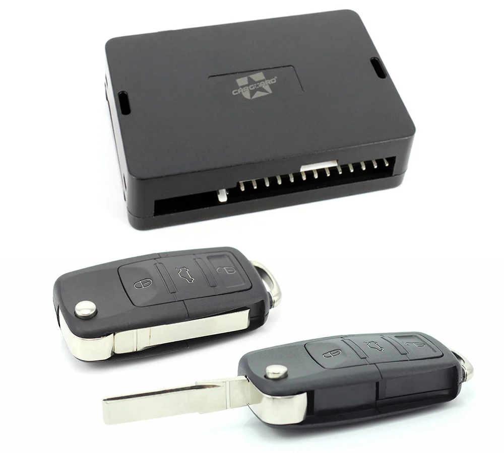 Sistem inchidere centralizata auto Carguard, telecomanda tip briceag, compatibil electric si pneumatic, 12V