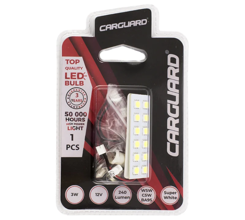 Placa LED SMD Carguard, 20 x 60 mm, 240 lm, 12V, 3W 1 Placa LED SMD Carguard, 20 x 60 mm, 240 lm, 12V, 3W