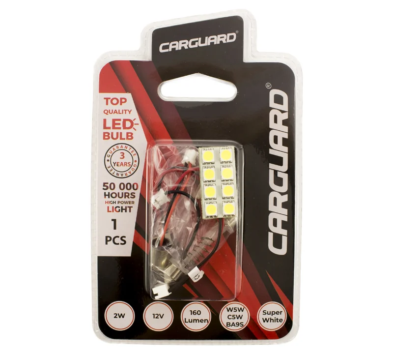 Placa LED SMD Carguard, 30 x 15 mm, 160 lm, 12V, 2W