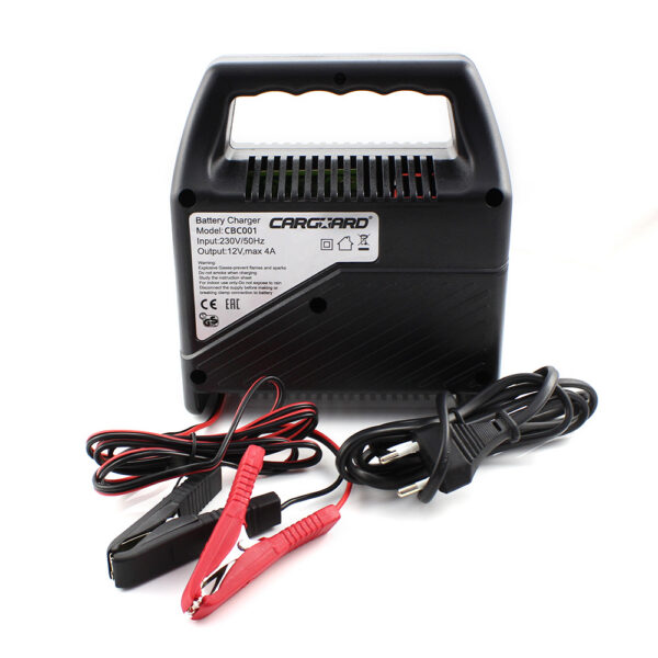 Redresor auto Carguard, 12V, 4A, cu afisaj LED, 1.2-75 Ah - imagine 2