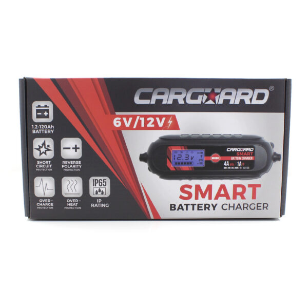 Redresor auto inteligent Carguard, 6-12V, 4A, incarcare multilevel - imagine 2