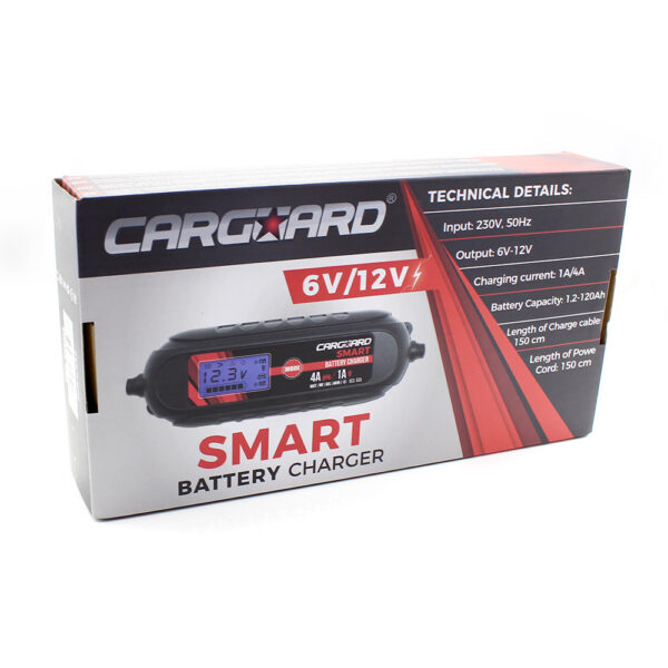 Redresor auto inteligent Carguard, 6-12V, 4A, incarcare multilevel - imagine 6