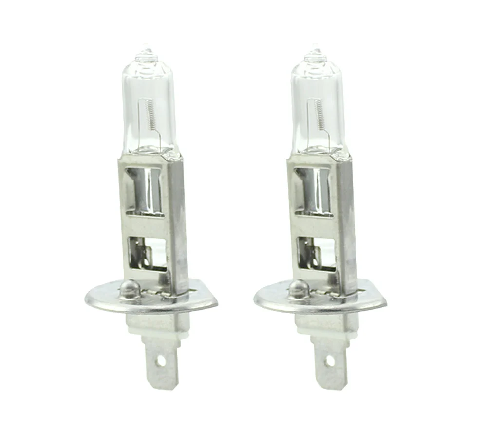 Set 2 becuri Halogen H1 12V 55W Carguard, +50% intensitate, Long Life