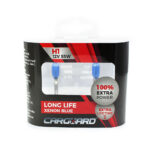 Set 2 becuri Halogen H1 12V 55W Carguard, +100% intensitate, Long Life