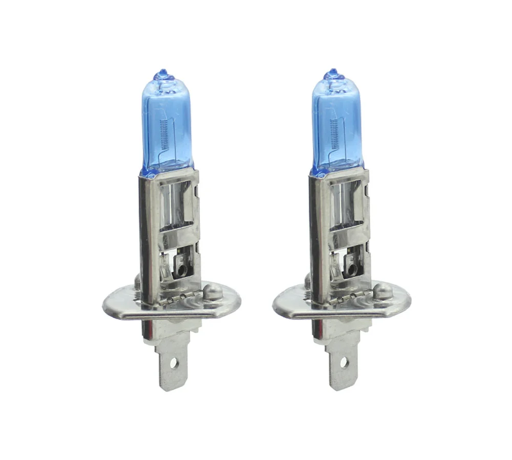 Set 2 becuri Halogen H1 12V 55W Carguard, +100% intensitate, Long Life