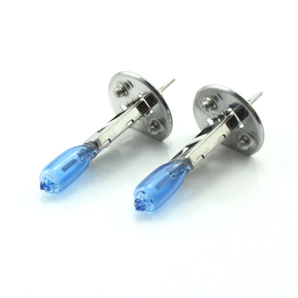 Set 2 becuri Halogen H1 12V 100W Carguard, +130% intensitate, Long Life - imagine 4