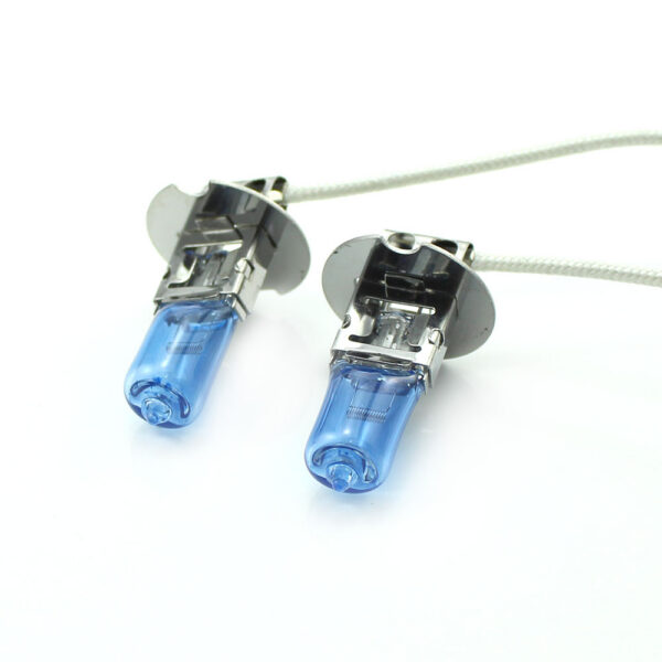 Set 2 becuri Halogen H3 12V 55W Carguard, +100% intensitate, Long Life - imagine 4
